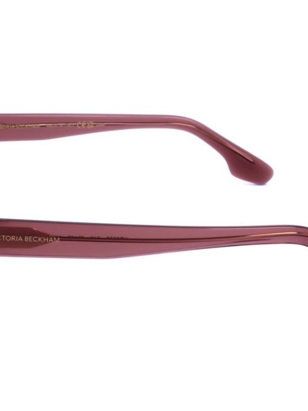 Brand New Victoria Beckham Pink Rectangle Sunglasses - Picture 5 of 6